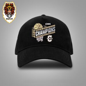 Charleston Cougars 2024 CAA Men’s Basketball Conference Tournament Champions Locker Room Snapback Classic Hat Cap