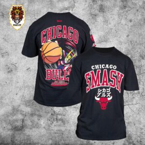 Collab Merchandise Chicago Bulls NBA x My Hero Academia All Might Smash Gift For Fan Unisex T-Shirt