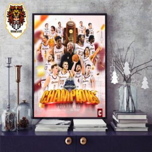 Congrats Charleston Cougar Is Back To Back CAA Men’s Basketball Champions 2024 Home Decor Poster Canvas