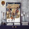 Congrats Charleston Cougar Is Back To Back CAA Men’s Basketball Champions 2024 Home Decor Poster Canvas
