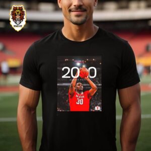 Congrats To NC State Wolfpack Dj Burns Jr Reaching To 2K Career Points Club Unisex T-Shirt