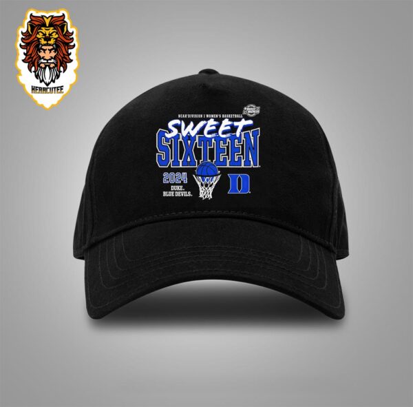Duke Blue Devils 2024 NCAA Women’s Basketball Tournament March Madness Sweet 16 Fast Break Snapback Classic Hat Cap