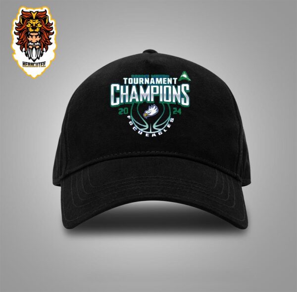Florida Gulf Coast Eagles 2024 ASUN Women’s Basketball Conference Tournament Champions Snapback Classic Hat Cap