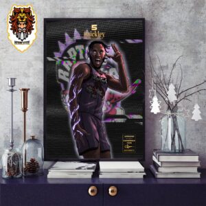Immanuel Quickley Rapsdem Toront Raptors Premium Limited Editon Home Decor Poster Canvas
