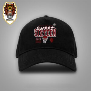 Indiana Hoosiers 2024 NCAA Women’s Basketball Tournament March Madness Sweet 16 Fast Break Snapback Classic Hat Cap