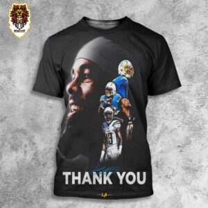 Los Angles Chargers Thank You Keenan Allen For 11 Great And Memorible Seasons All Over Print Shirt