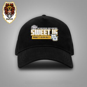 Marquette Golden Eagles 2024 NCAA Division I Men’s basketball Sweet 16 Snapback Classic Hat Cap