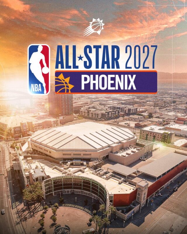 NBA All Star 2027 is coming to Phoenix