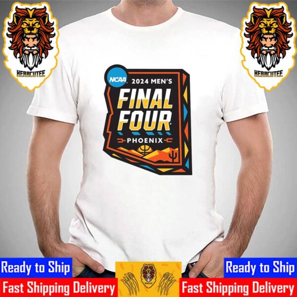 NCAA 2024 Mens Final Four Logo Held at State Farm Stadium in Glendale Phoenix Arizona Essential T-Shirt