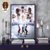 The USMNT Takes Down Mexico Dos A Cero Back To Back Concacaf Nations League Champs Home Decor Poster Canvas