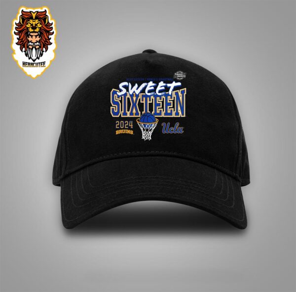 UCLA Bruins 2024 NCAA Women’s Basketball Tournament March Madness Sweet 16 Fast Break Snapback Classic Hat Cap