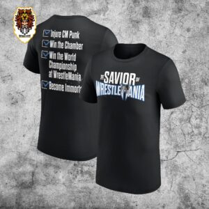 WWE The Savior Of WrestleMania Drew McIntyre Double Sides Unisex T-Shirt