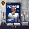 A Netflix Sports Series From The Producers Of Quaterback NFL Film Receiver Starring Amon-Ra St Brown Detroit Lions Home Decor Poster Canvas