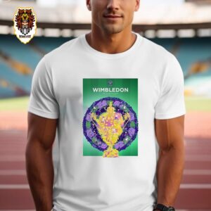 Wimbledon The Championships The Official Wimbledon Poster From 1-14 July 2024 Unisex T-Shirt