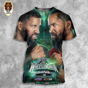 Wrestle Mania XL Brother Battle Jimmy Uso Will Battle Jey Uso At Philadelphia PA All Over Print Shirt