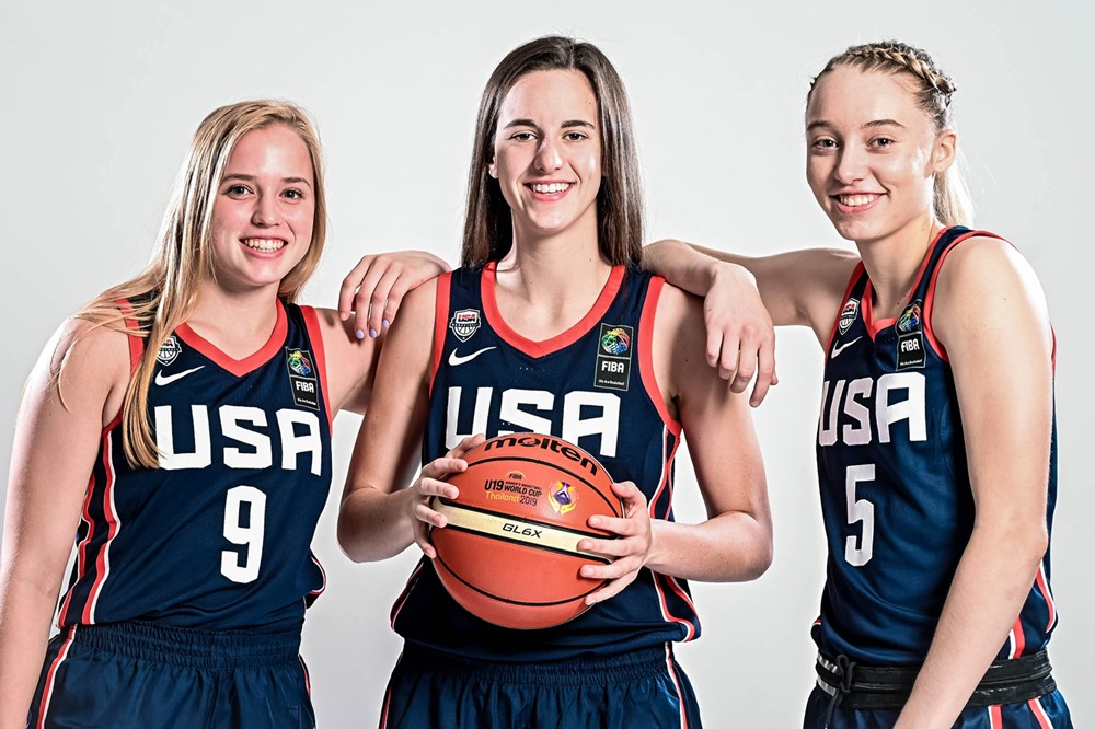 Hailey Van Lith, Caitlin Clark, and Paige Bueckers: Team USA's 2019 FIBA U19 World Cup Triumph