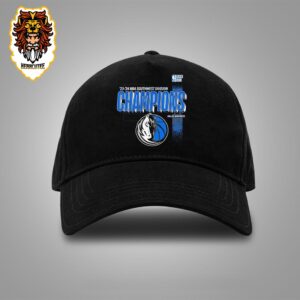 Dallas Mavericks NBA Season 2023- 2024 Southwest Division Champions Locker Room Snapback Classic Hat Cap