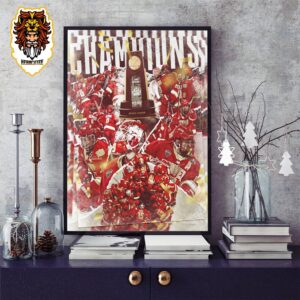 Denver Pioneers Is The 2024 NCAA DI Men’s Ice Hockey National Champions For The 10th Time In Program History After Defeating Boston College Home Decor Poster Canvas