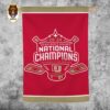 South Carolina Gamecocks 2024 NCAA Women’s Basketball March Madness  National Champions Logo Garden House 2 Sides Flag