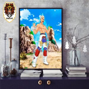Fan Art Poster For Cody Rhodes American Nightmare Wrestle Mania XL Champions Style Dragon Ball Z Home Decor Poster Canvas