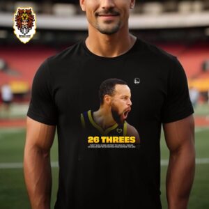 Golden State Warriors Become First Team In NBA History To Make 25+ Threes On 60 Percent Or Better Shooting From Beyond The Arc Unisex T-Shirt