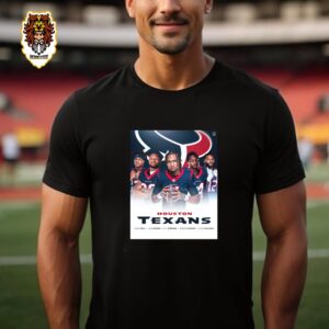 Houston Texans Announced New Line Up For New NFL Season 2024-2025 Unisex T-Shirt