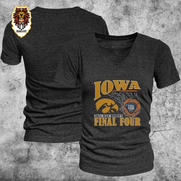 Iowa Hawkeyes NCAA March Madness Women’s Basketball Tournament Final Four Season 2023-2024 Unisex T-Shirt