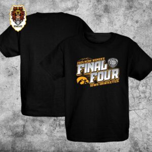 Iowa Hawkeyes NCAA Women’s Basketball Tournament March Madness Final Four Season 2023-2024 Unisex T-Shirt