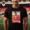 Jimmy Butler Miami Heat On Gold Metal Slam 249 Lastest Issues Cover Heat Warning Unisex T-Shirt