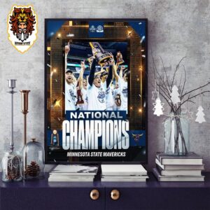 MSU Men’s Basketball Has Won The Division 2 Men’s Basketball National Championship Home Decor Poster Canvas