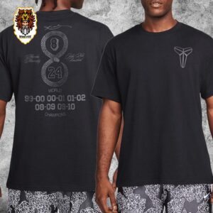 Mamba Day Nike Unveils Kobe Bryant Mamba Mentality Collection April 13th Double Sides Unisex T-Shirt