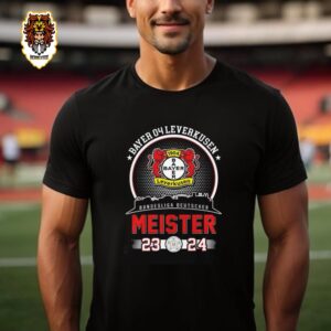 Original Bayer 04 Leverkusen Bundesliga Deutscher Meister 2023-2024 Unisex T-Shirt