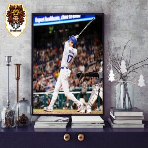 Shohei Ohtani Los Angeles Dodgers With 450 Feet Home Runs Get His 6th Home Runs This Season Home Decor Poster Canvas