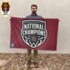 Denver Pioneers 2024 NCAA Frozen Four Men’s Ice Hockey National Champions Two Sides Garden House Flag