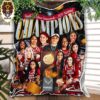 South Carolina Gamecocks Is National Champions NCAA Division I Women’s Basketball March Madness 2024 Fleece Blanket