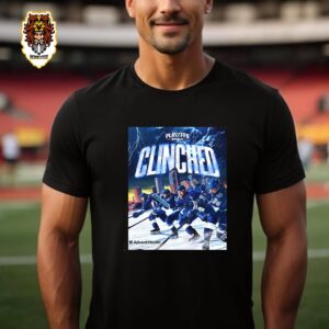 Tampa Bay Lightning Clinched NHL Playoffs 2024 Unisex T-Shirt