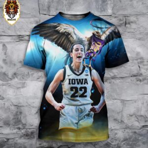 The Iowa Hawkeyes Caitlin Clark With 41 Pts Beat Elsu And Fly Into The Final Four All Over Print Shirt
