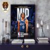 Isaiah Hartenstein Clutch Block On Tyrese Maxey In Knicks Versus 76ers Match NBA Playoffs Season 2023-2024 Home Decor Poster Canvas