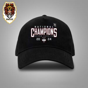 UConn Huskies 2024 NCAA March Madness Men’s Basketball National Champions Schedule Snapback Classic Hat Cap