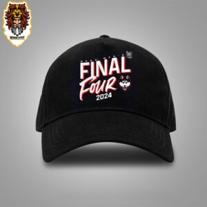 UConn Huskies 2024 NCAA Men’s Basketball Tournament March Madness Final Four Elite Pursuit Classic Hat Cap – Snapback