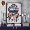 You Win Some You Lose None Under Amour Tribute South Carolina Gamecocks National Champions NCAA WBB 2024 Home Decor Poster Canvas