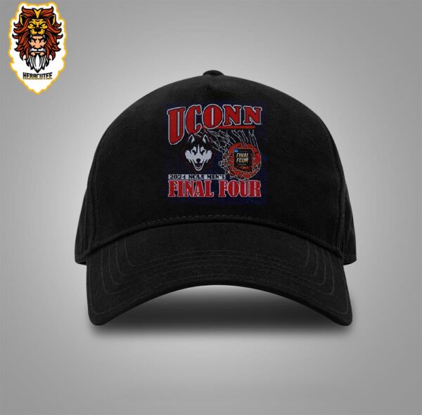 UConn Huskies 2024 NCAA Men’s Basketball Tournament March Madness Final Four Snapback Classic Hat Cap
