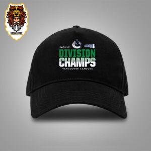 Vancouver Canucks 2024 NHL Pacific Division Champions Snapback Classic Hat Cap