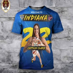 Welcome First Overall Pick Caitlin Clark To Indiana Fever In WNBA New Season All Over Print Shirt