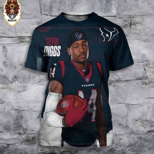 Welcome Stefon Diggs To Houston Texans H-Town Bound For New NFL Season All Over Print Shirt