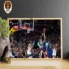Ant Man Anthony Edward Fadeaway Shot Like Kobe Bryant Steal The First Game In Ball Arena Of Nuggets Western Semfinals NBA Playoffs 2024 Home Decor Poster Canvas