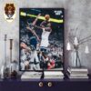 Nikola Jokic Threw Poster Dunk Over Anthony Edwards Game 4 NBA Playoffs Western Semifinals 2023-2024 Home Decor Poster Canvas