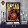 Orange Metal Anthony Edwards The Poster Child Iconic Dunk Moment Ant On The Cover Of Slam Online Home Decor Poster Canvas
