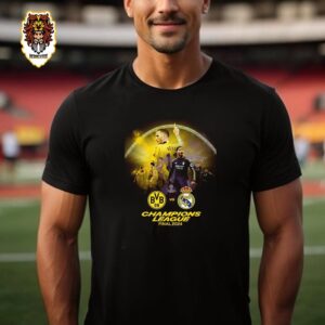 Borussia Dortmund Will Play Against Real Madrid In Wembley Stadium London In UEFA Champions League Final 24 Unisex T-Shirt