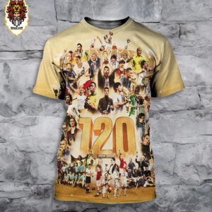 Celebration Fifa 120 Years Of Unforgettable Moments Fifa World Cup From 1904 All Over Print Shirt